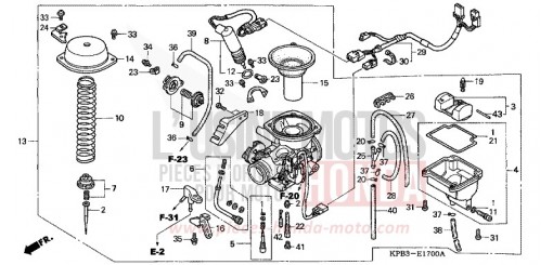 CARBURATEUR NSS2501 de 2001